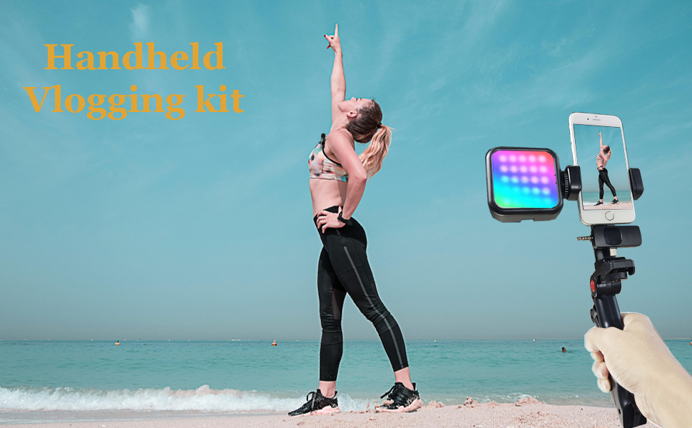 vlogging kit for andriod phone handheld video maker
