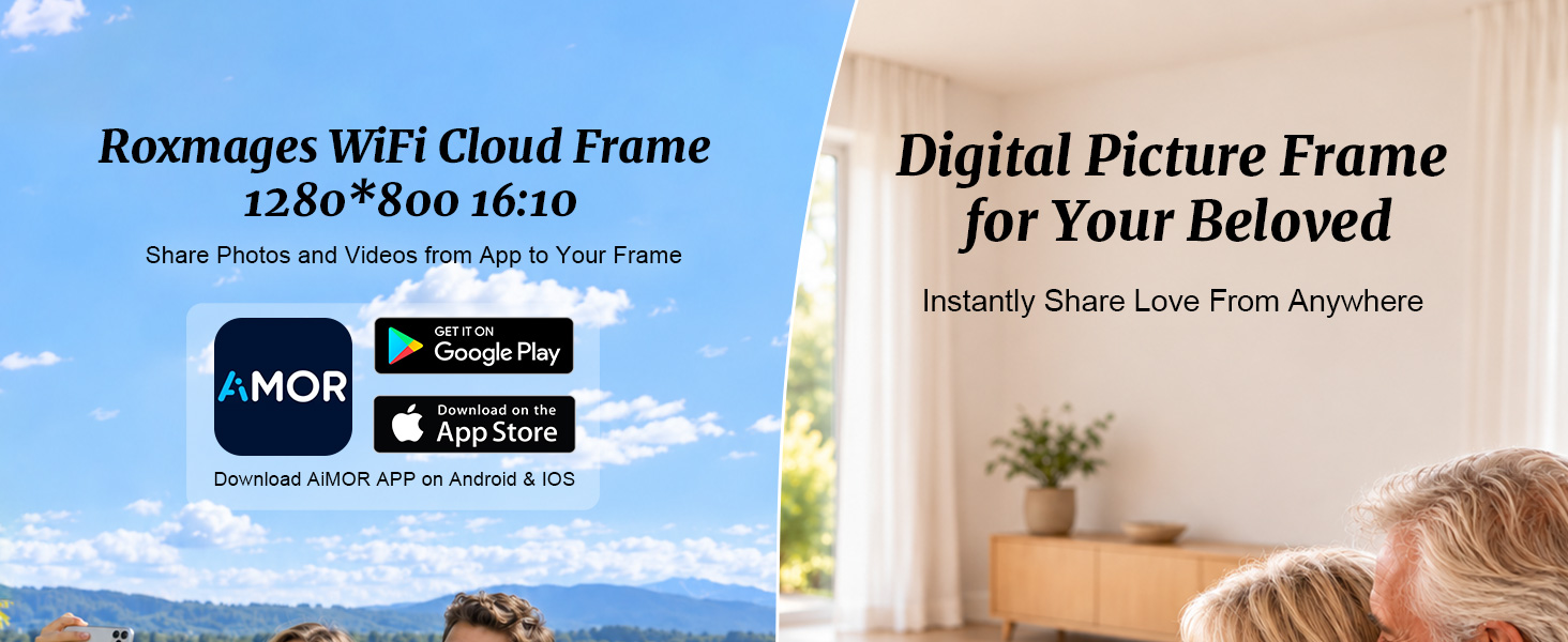 Digital Picture Frame for Your Beloved