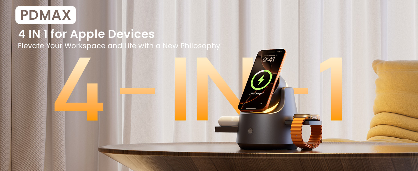 3 in 1 wireless charger