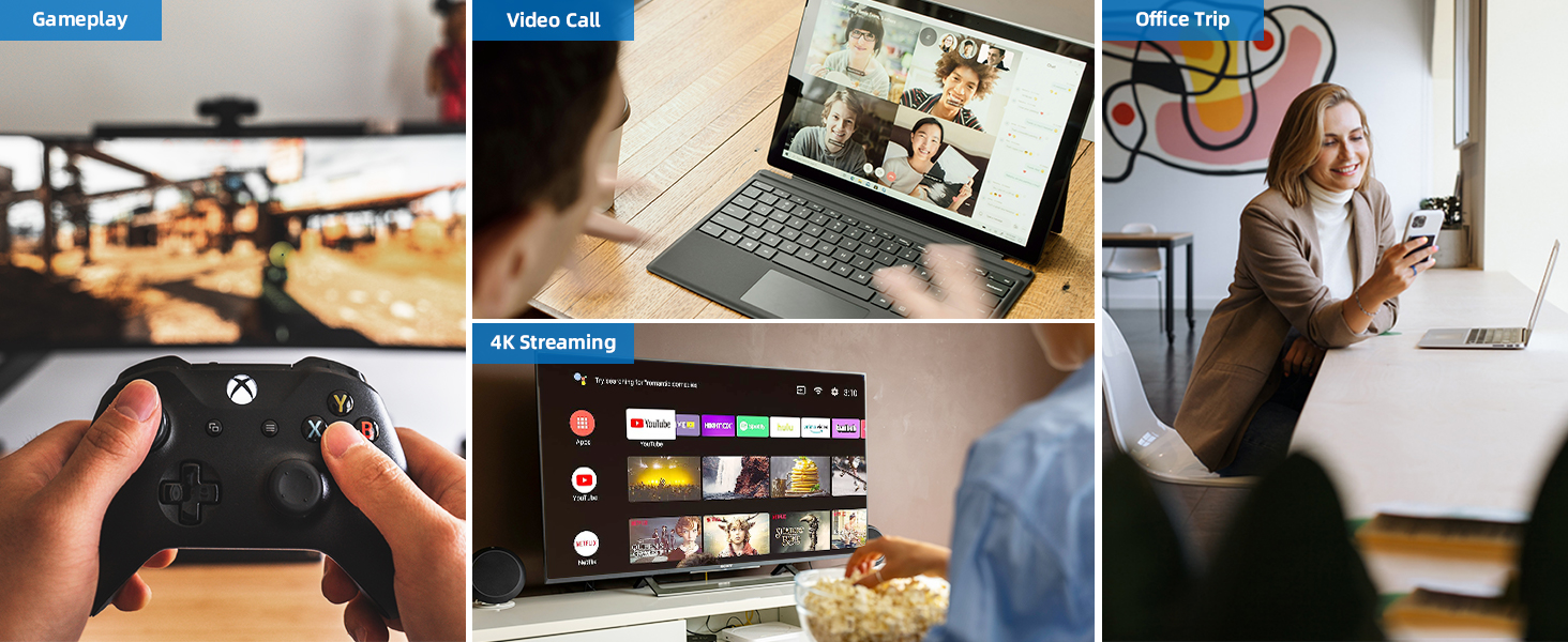 Multiple usage scenarios to meet your different usage needs.