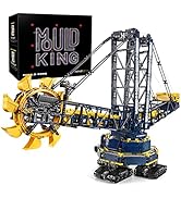Mould King 17006 Bucket Wheel Excavator Building Kits, MOC Building Blocks Set to Build, Gift Toy...
