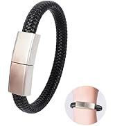 USB Flash Drive Leather Wristband Shape 64GB USB 2.0 Thumb Drive Braided Rope Bracelet Memory Sti...