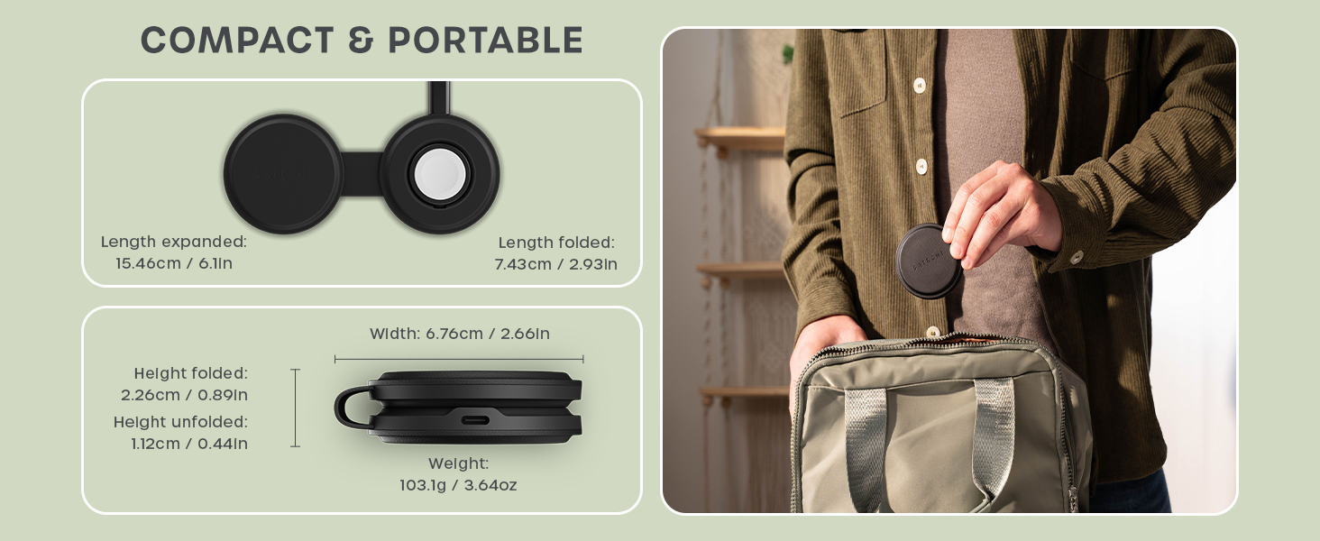 OntheGo 2-in-1 Wireless Charger