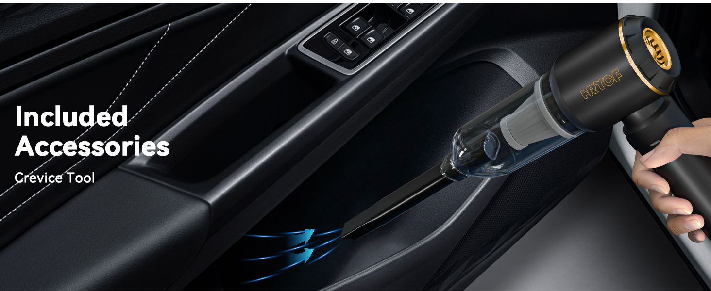 HRYCF handheld car vacuum