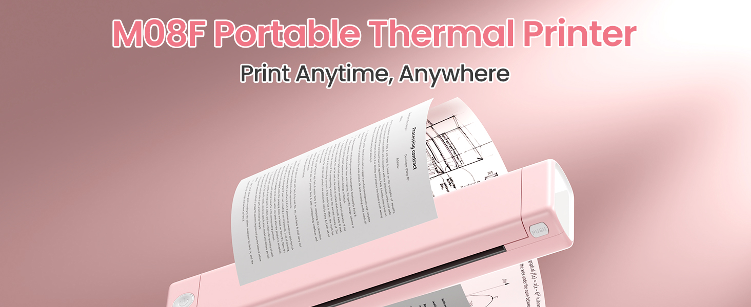 Phomemo Portable Printers Wireless for Travel,Phomemo Portable Printers Wireless for Travel