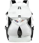 UtiaMiaoGonGo Basketball Backpack with Ball and Shoes Compartment Large Basketball Bag Backpack f...