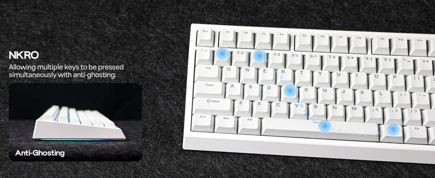 EPOMAKER G84 80% Gasket Mechanical Keyboard