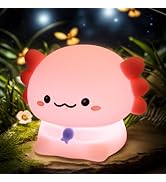 Axolotl Night Light for Kids