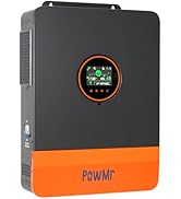 Split-Phase Solar Inverter 6500W 48V to 120V/240V, UL1741 6500W Power Inverter Built-in 140A MPPT...