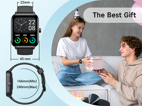 Smart Watches for Men for Android &amp;amp; iPhone, Alexa Built-in, 1.8&amp;#34; Smartwatch