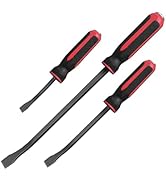 ROTATION Pry Bar Set, Strike Cap Handle, Angled Tip, Rust proof finish, Machanic Tools for prying...
