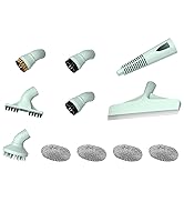 Newbealer 11 Pieces Replacement Accessories for All-in-1 Steam Mop &amp;amp;amp;amp; Detachable Handheld Cleaner
