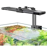 hygger Small Aquarium LED Light with Riser, Custom Daylight-Moonlight &amp; 24/7 Mode, 18-24 in Full ...
