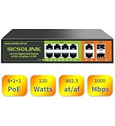 8 Ports Gigabit PoE Switch