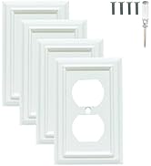 Wall Plates, Duplex Outlet Covers, Toggle Light Switch Plates, Decorator Light Switch Cover, Bamb...