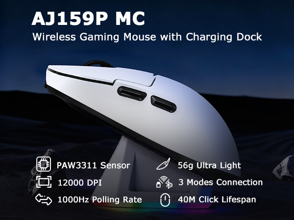 wireless gaming mouse