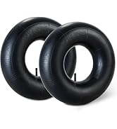 NATGAI 2 Pack 15x6.00-6 Inner Tubes, Replacement Tire Tube with TR-13 Straight Valve Stem, Fits L...