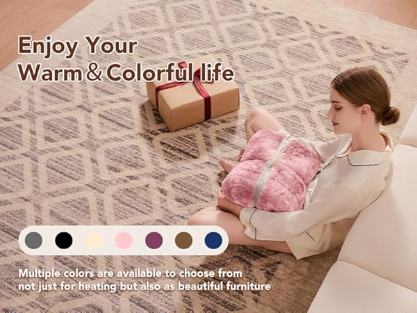 10 heat levels,1/2/4/6/8 hours auto shut off