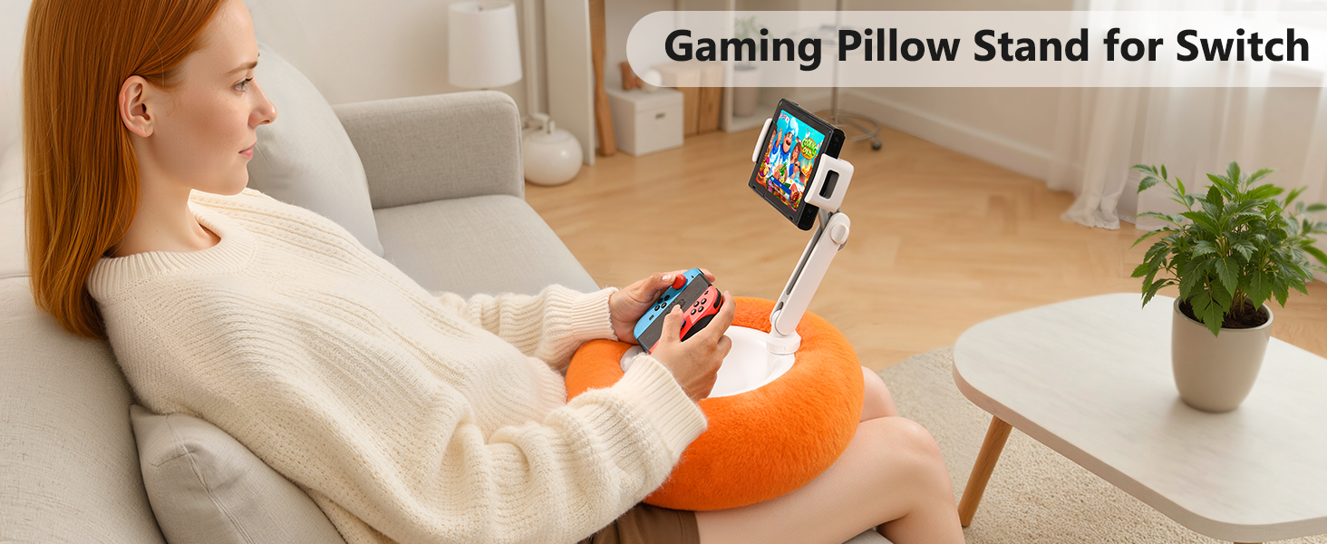 Tablet Pillow Stand for Bed, Compatible with 4.7&amp;#34;-13&amp;#34; Tablet/Kindle