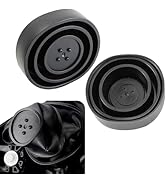 Zosgrew 2 PCS Car Forward Light Dust Cover, 2.16-3.74" Rubber Lamp Bulb Housing Cap, for Light Bu...