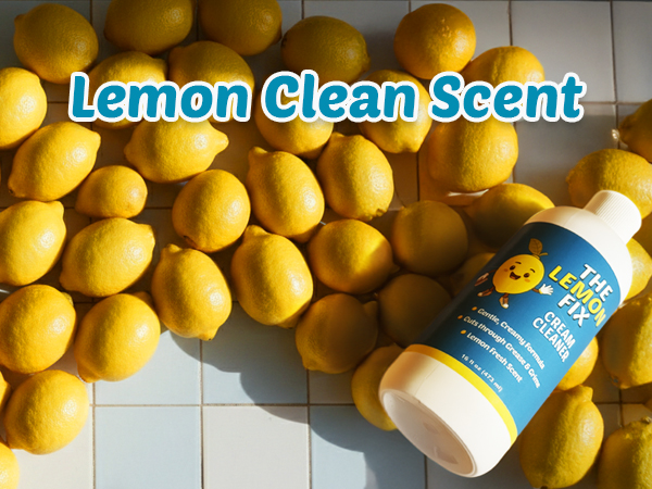 lemon clean scent