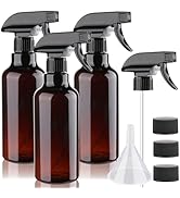 3 Pack Plastic Spray Bottles Empty Spray Bottle 10oz/300ml Heavy Duty Spraying Bottles Mist/Strea...