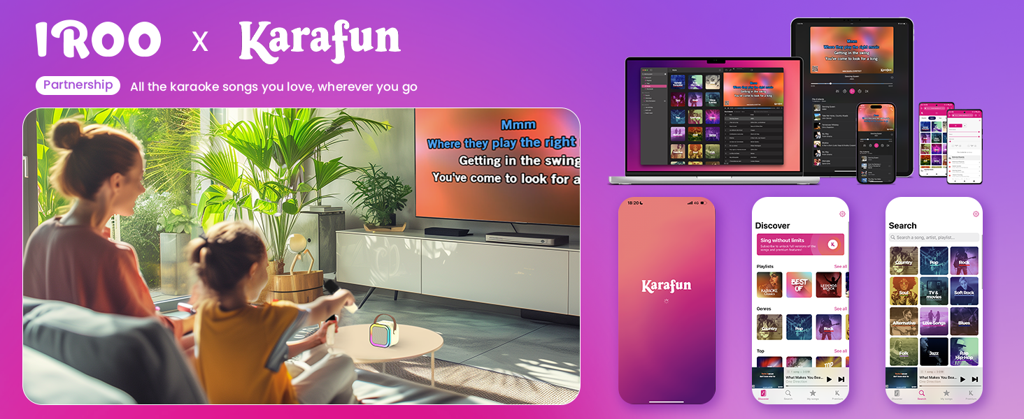 KARAFUN Premium with Thousands of Karaoke Songs