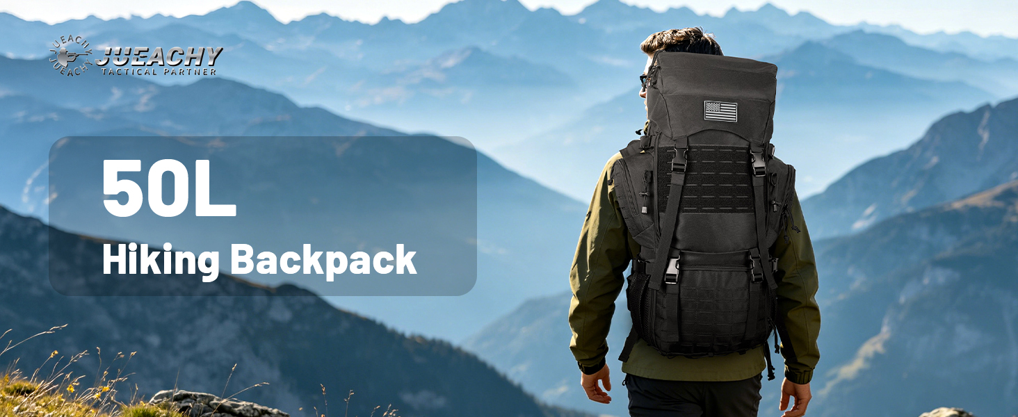 50L Hiking Backpack For Men