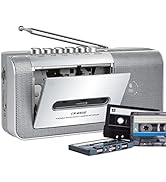 Gracioso Portable Cassette Recorder Player, Cassette Tape Player Recorder with AM/FM,Build-in Lou...