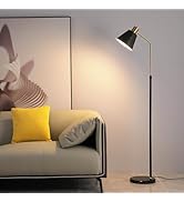 Dimmable Black Vintage Floor Lamps for Living Room Sofa Corner Bedroom Bedside Office,Unique Adju...