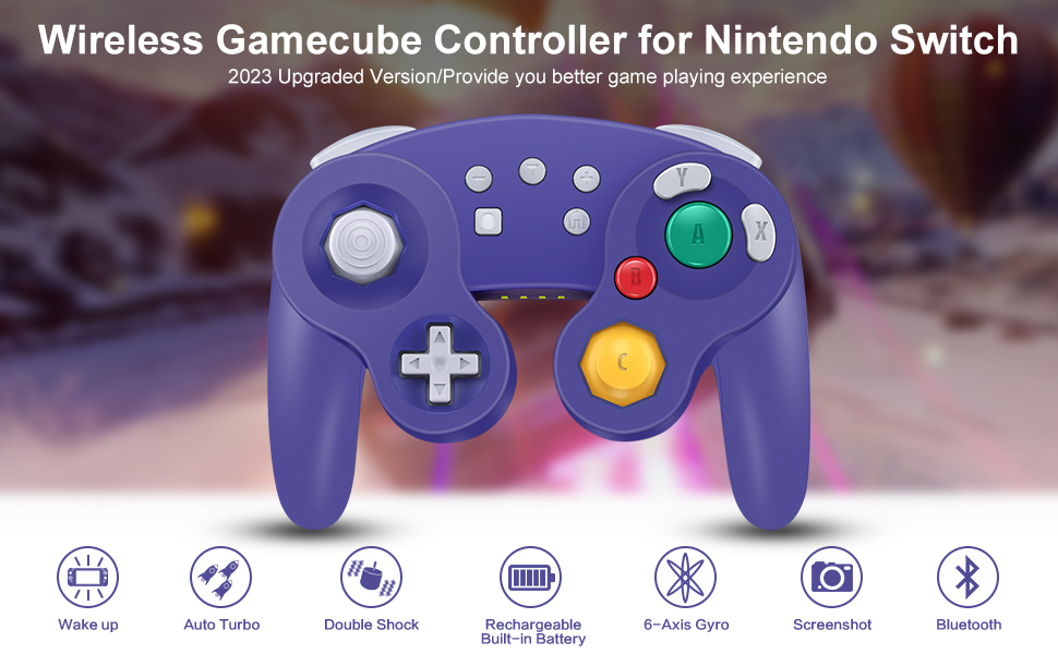 wireless switch gamecube controller for nintendo switch