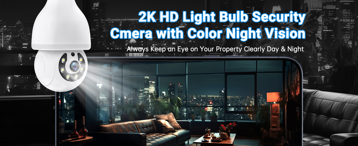 lightbulb security camera