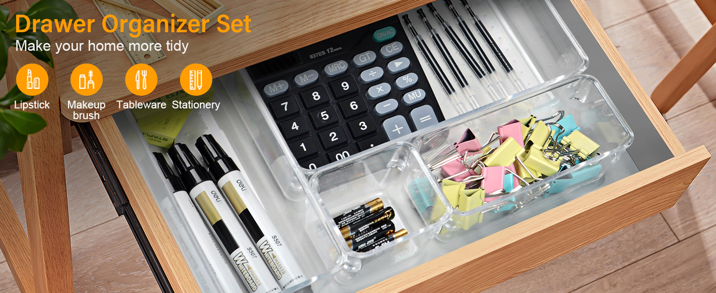Drawer Organizer Set