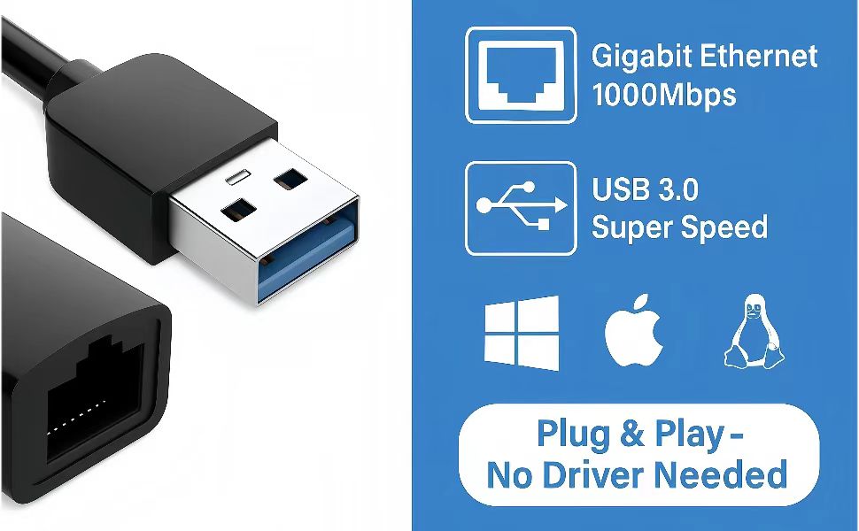 ethernet to usb adapter
