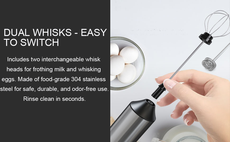Dual Whisks