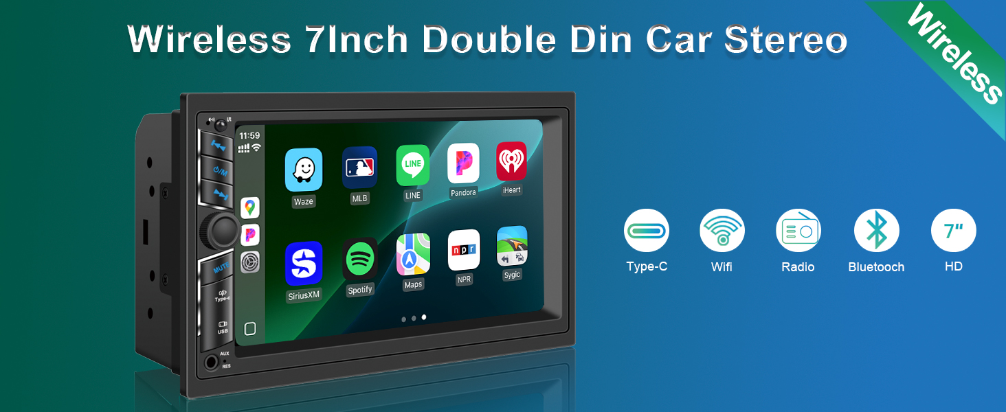 double din car stereo