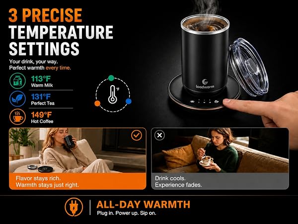 3 Precise Temperature Settings