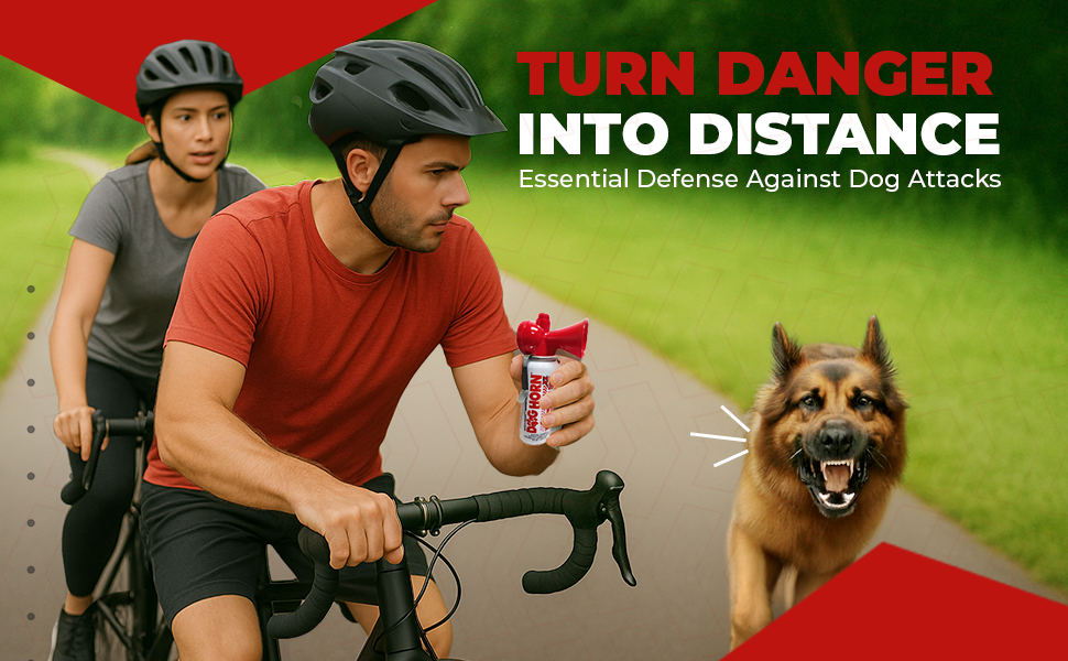 dog horn stop excessive barking pet confrontation coyote biking hiking camping better behavior