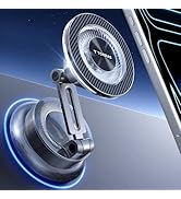TORRAS 2026 Upgraded Vacuum Car Phone Holder for MagSafe Car Mount [98+ LBS Strongest Suction | 2...