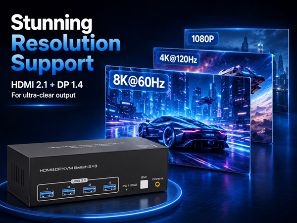Stunning Resolution Support