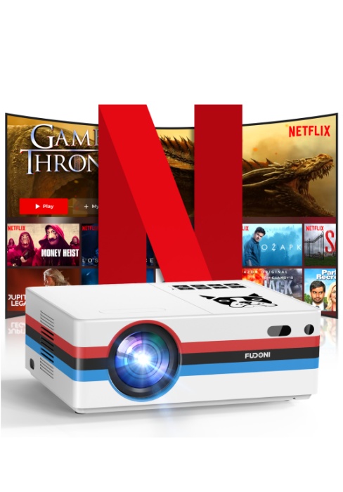 NETFLIX video projector