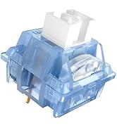 Outemu Ice Blue V3 Switch,3-pin 40gf Pre-lubed Dustproof Clicky Switches,Keyboard Clickers for 3D...
