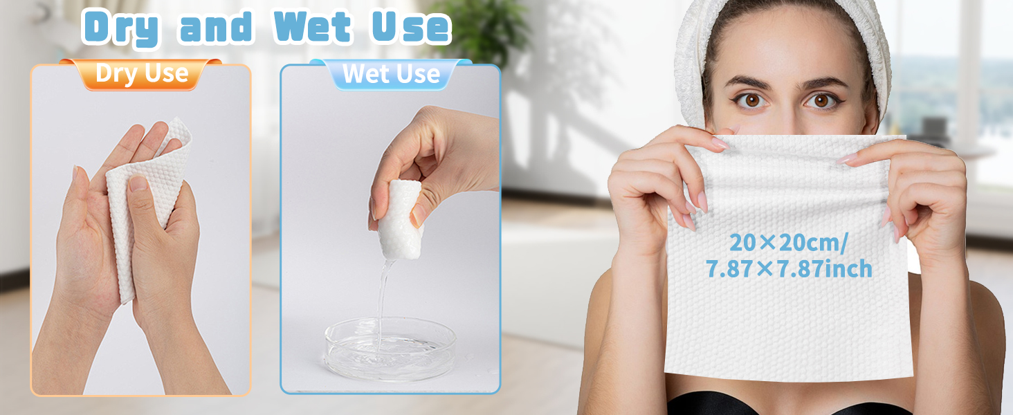 Lint-Free Face Towelettes 