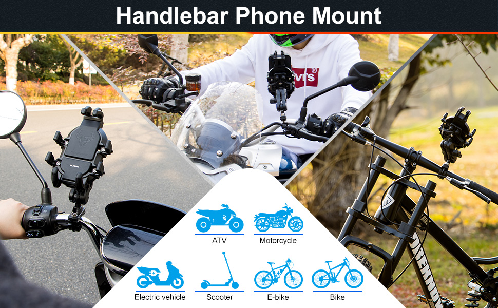 Motorcycle Phone Mount 6