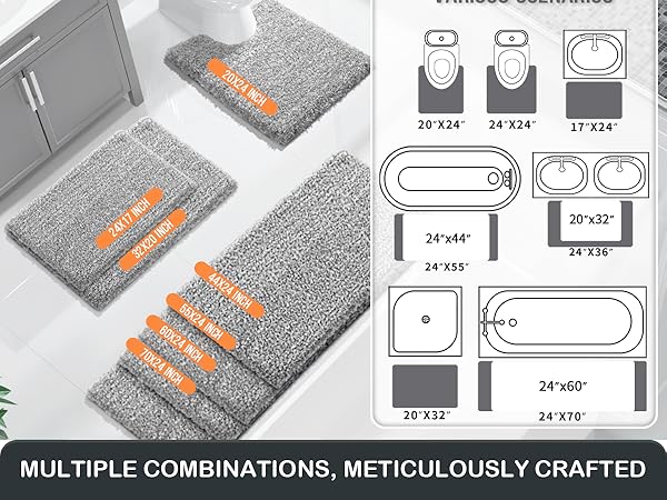 bath rugs for bathroom