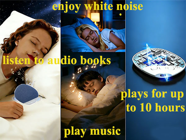 bluetooth pillow speaker gift for women gift for men
