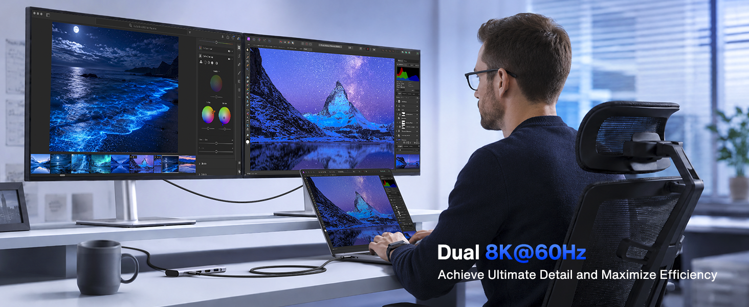 dual 8K@60Hz &amp;amp;amp;amp; triple 4K@144Hz displays