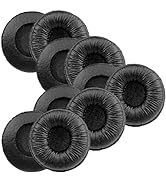 Ear Cushions for Plantronics Headset Replacement 50mm Ear Pads Designed for Headphone Plantronics...