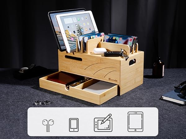 Bamboo Charging Station