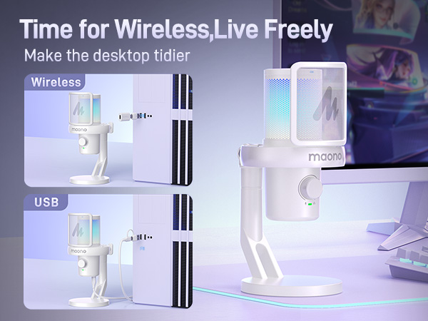 Wireless Gaming Microphone